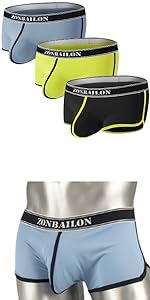 Men Sexy Low Rise Boxer Bulge Enhancing Pouch Short Legs Boxer Mens Tagless Stretch Underwear