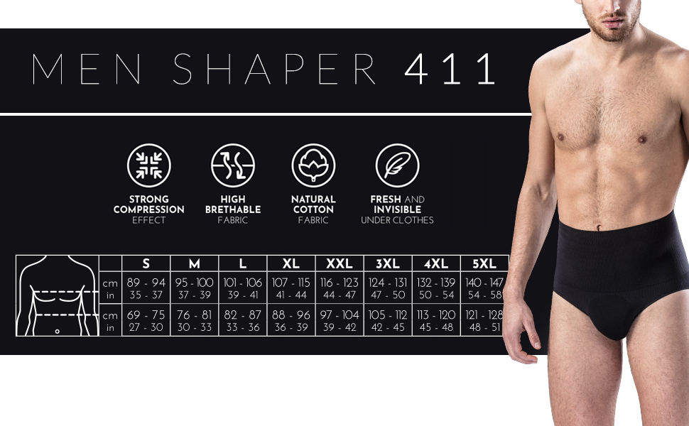 sizes chart farmacell man