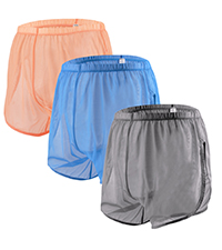 mesh see through men boxer shorts