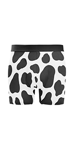 Cow print boxer briefs