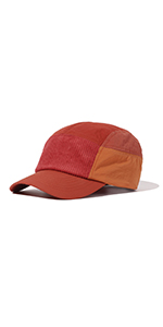 Waterproof 5-Panel Hat Men Women Baseball Cap Quick Dry Sun Hat Unstructured Low Profile Dad Hat