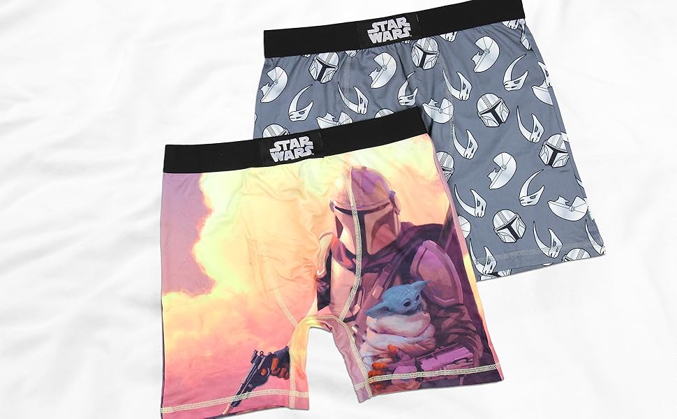 Star Wars The Mandalorian Mens boxers