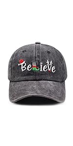 Christmas Baseball Hat for Men Women Family Friends