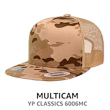 The Hat Pros Yp Classics Yupoong 5 Panel Classic Trucker Cap