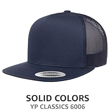 The Hat Pros Yp Classics Yupoong 5 Panel Classic Trucker Cap