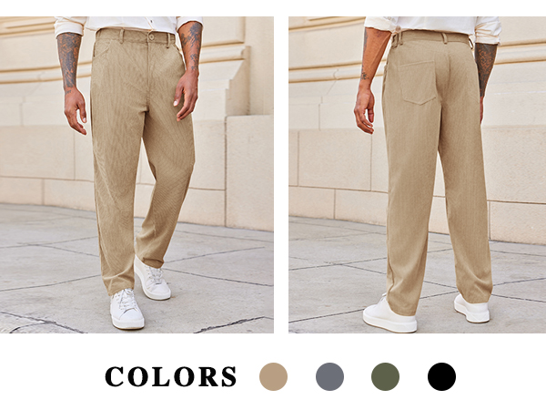 Mens Corduroy Pants