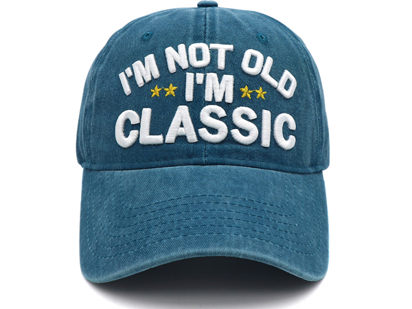 classic hat blue