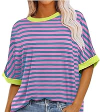 Color Block Striped Shirt 