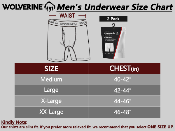 WOLVERINE Men''s Underwear Boxer Briefs