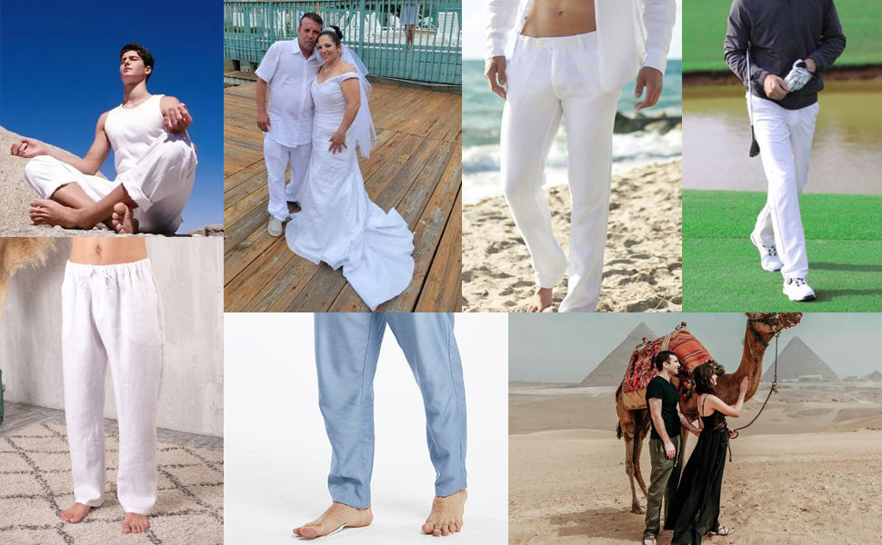 MEN LINEN PANTS