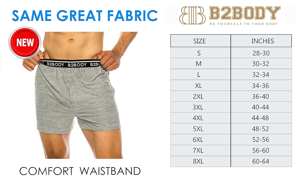 Mens Comfortable Boxer Shorts 