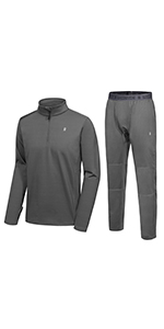 Men''s Fleece Lined Homewear Set