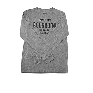 Mashbill Long Sleeve T-Shirt - Insert Bourbon for Proper Function 