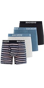 cotton stretch boxer briefs