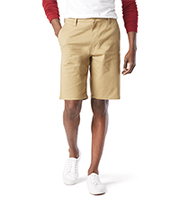 Waist-down image of male model wearing Levi''s shorts