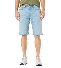 Waist-down image of male model wearing Levi&#39;s shorts