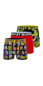 MENS BOXER BRIEFS TEENAGE MUTANT NINJA TURTLES