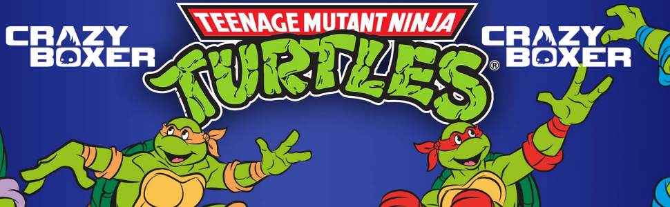 CRAZYBOXER Ninja Turtles Mutant Men''s Boxer Briefs