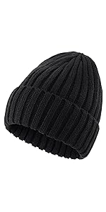 mens earflap winter hat knit daily beanie hat with ear flaps skull ski cap beanie warm hat for men