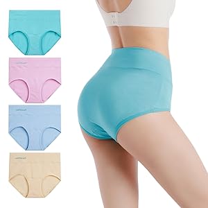 Womens High Waist Underwear