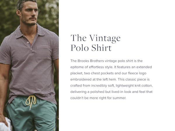 Vintage Polo Shirt Lifestyle Style