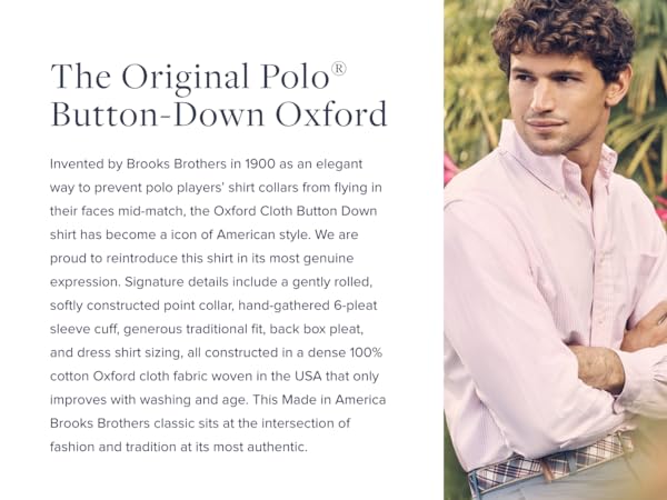 Oxford button down OCBD Shirt Polo 