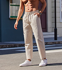 mens casual pants