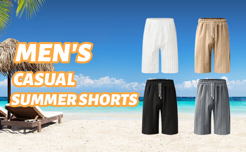 mens casual summer shorts