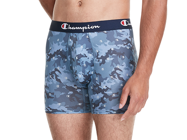 Champion cotton stretch total support pouch boxer briefs mens underwear