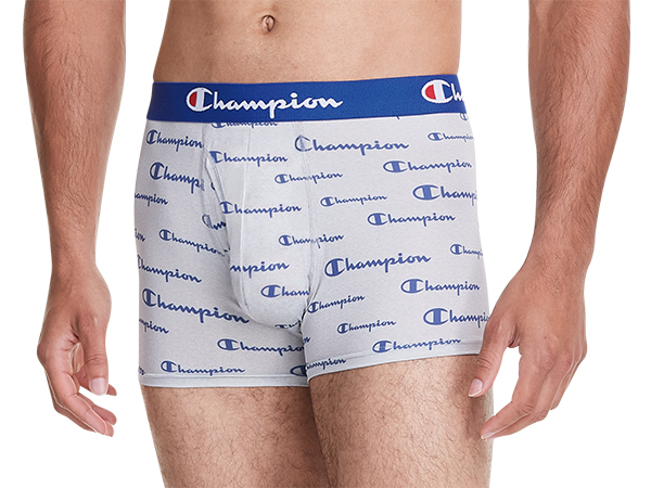 Champion cotton stretch everyday trunks mens underwear