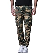 Match Mens Cargo Jogger Pants