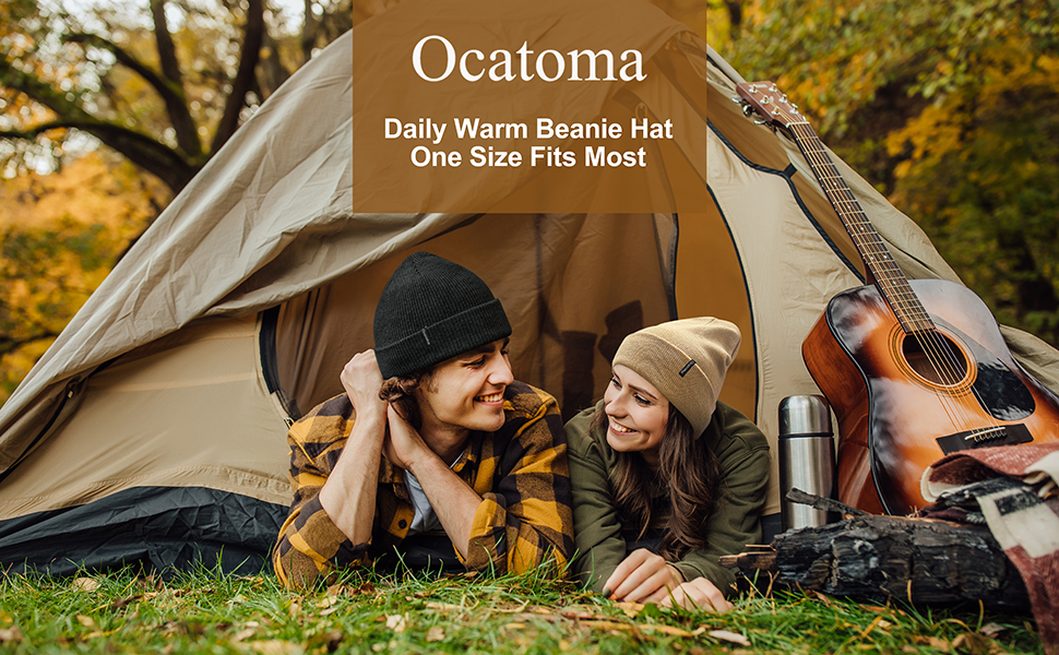 Ocatoma Beanie for Men Women