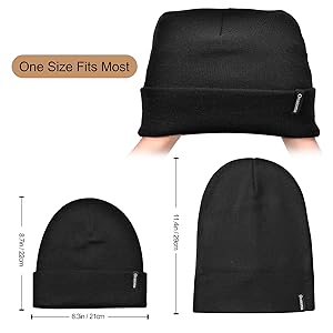 Ocatoma Beanie for Men Women