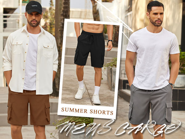 mens cargo shorts