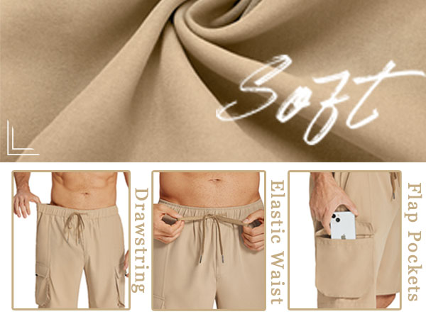 khaki shorts men