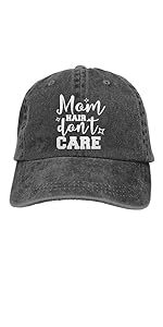 Mom Hair Don''t Care Baseball Cap