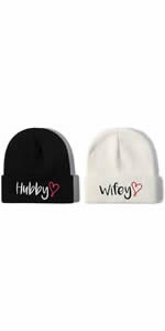 Hubby Wifey Beanies