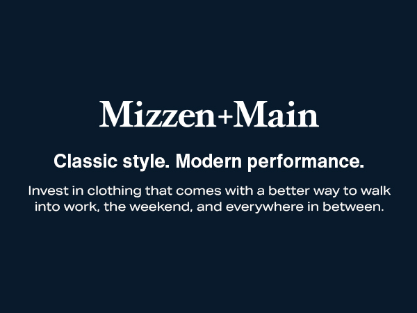 Mizzen+Main Performance Fabric Menswear