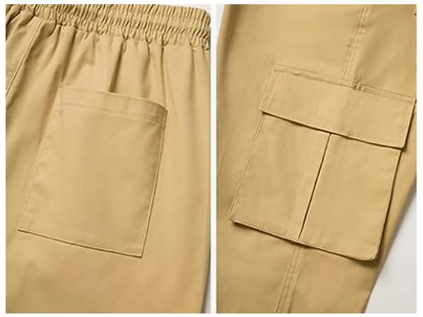 Multi-Pocket Work Pants