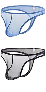 Men''s mesh thong pack