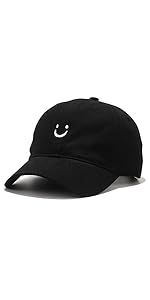 SMILE FACE BASEBALL CAP