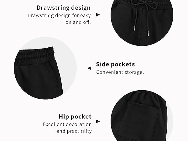 Mens Casual Shorts Suede Elastic Waist Drawstring Summer Shorts