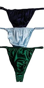 Men''s Silk Panties Thongs