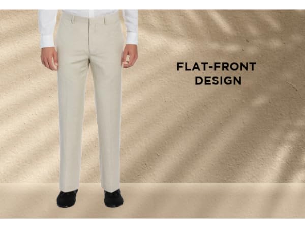 Flat-Front Design: 