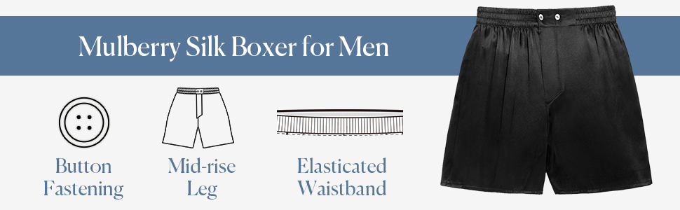 silk boxer for men