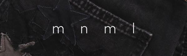 mnml denim logo banner