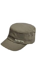 The Kangol Cotton Twill Army Cap for women and men.