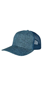 XL , XXL Men''s Baseball Trucker Mesh-Back Cap-Sky blue