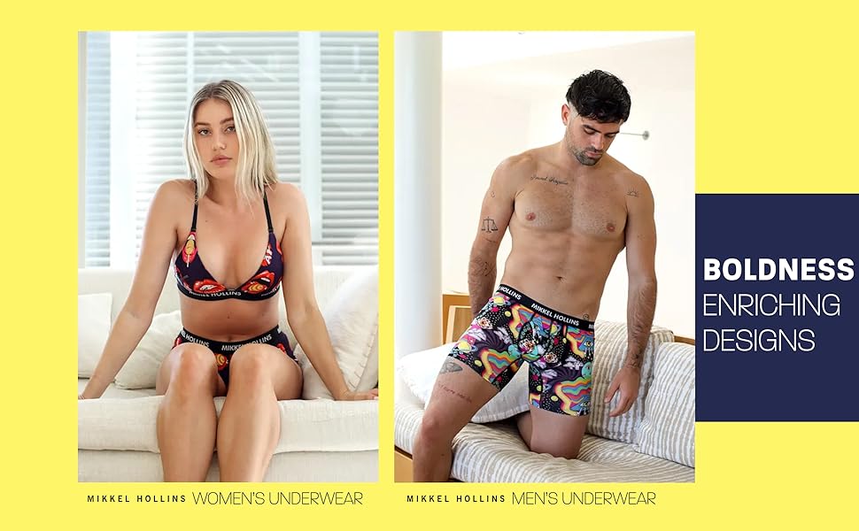 women''s novelty underwear, matching couples underwear, couple matching underwear set