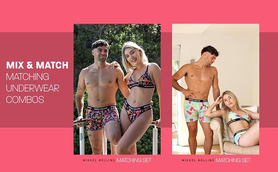 matching underwear, matching underwear for couples, matching undies for couples